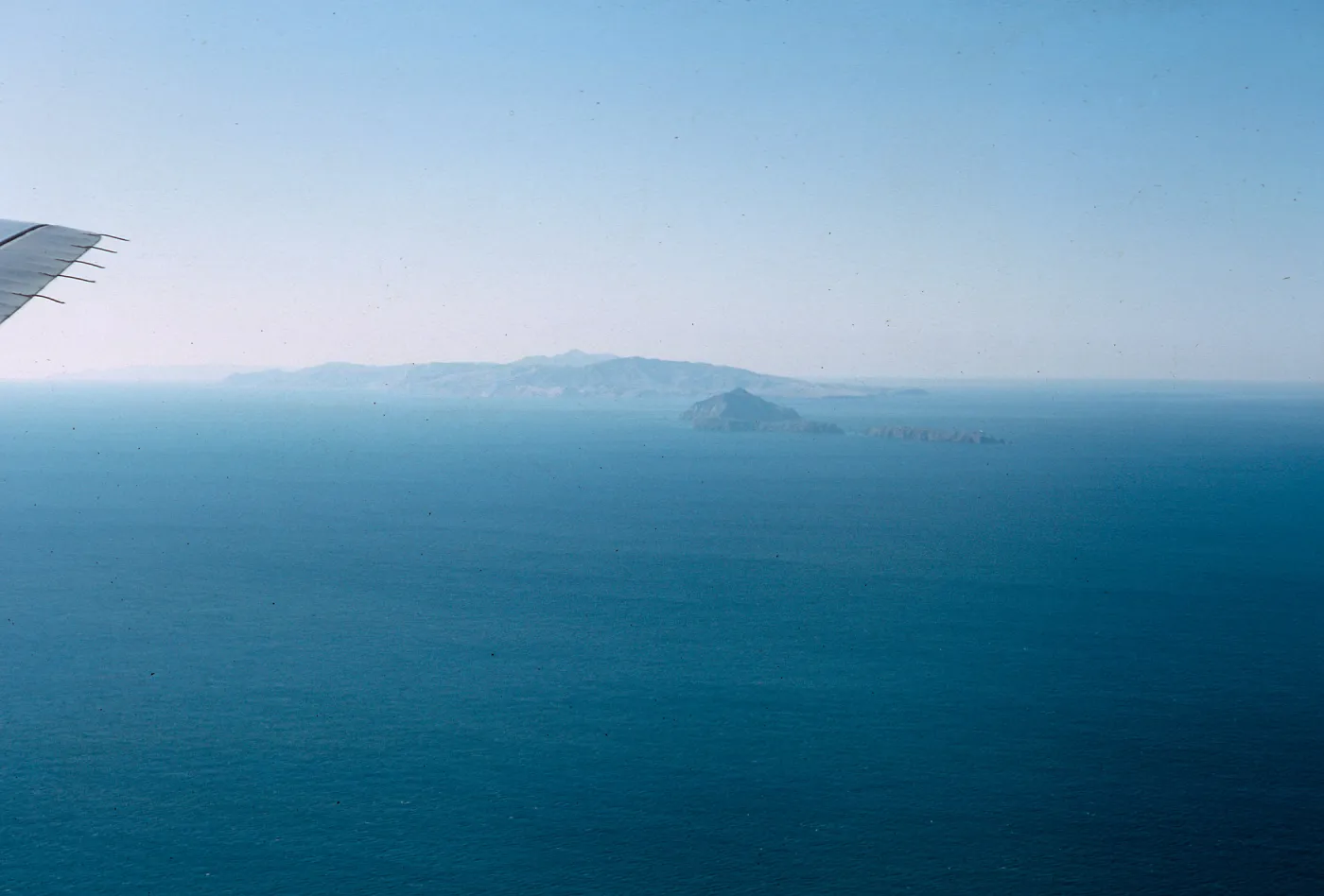 view of San Nicolas Island, 65-219 & SN-136
