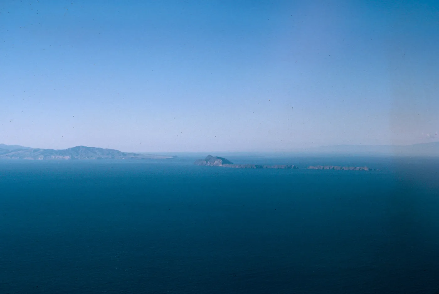 view of San Nicolas Island, 65-220 & SN-137