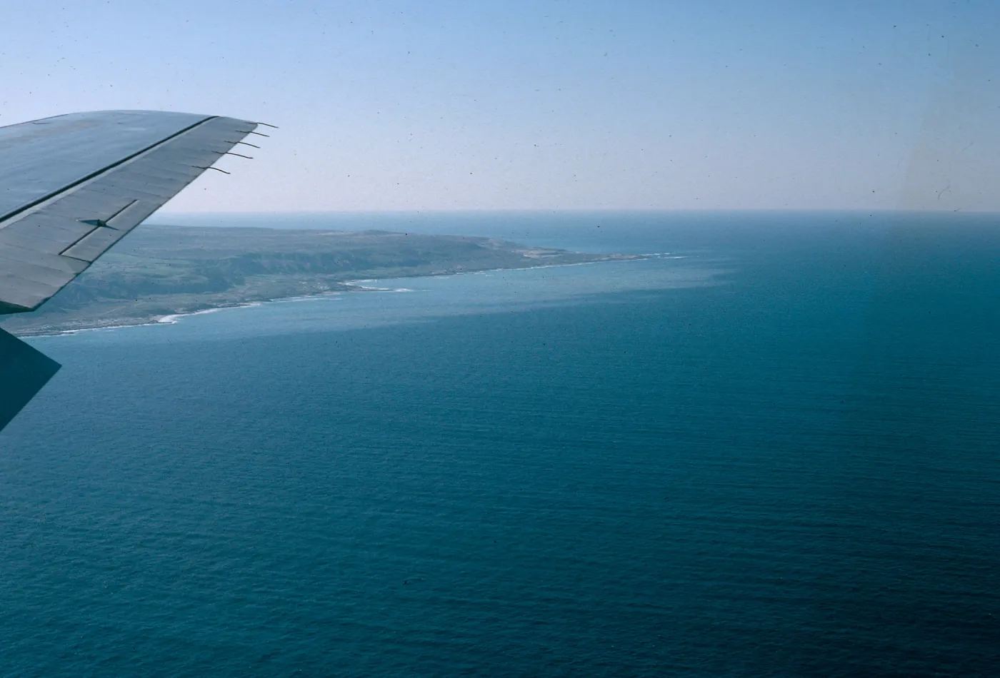 view of San Nicolas Island, 65-223 & SN-140