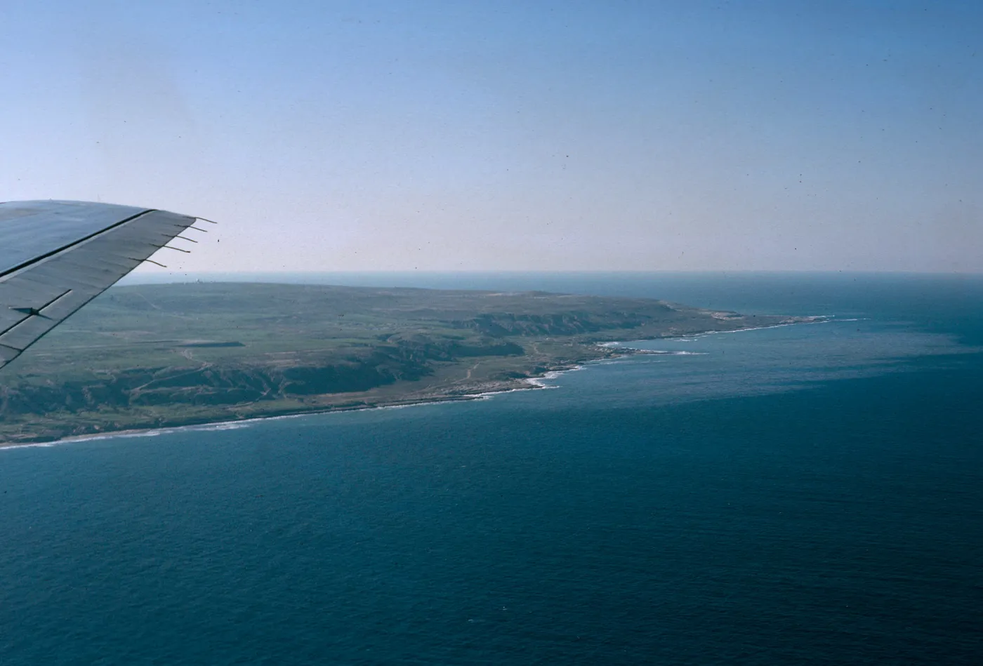 view of San Nicolas Island, 65-224 & SN-141