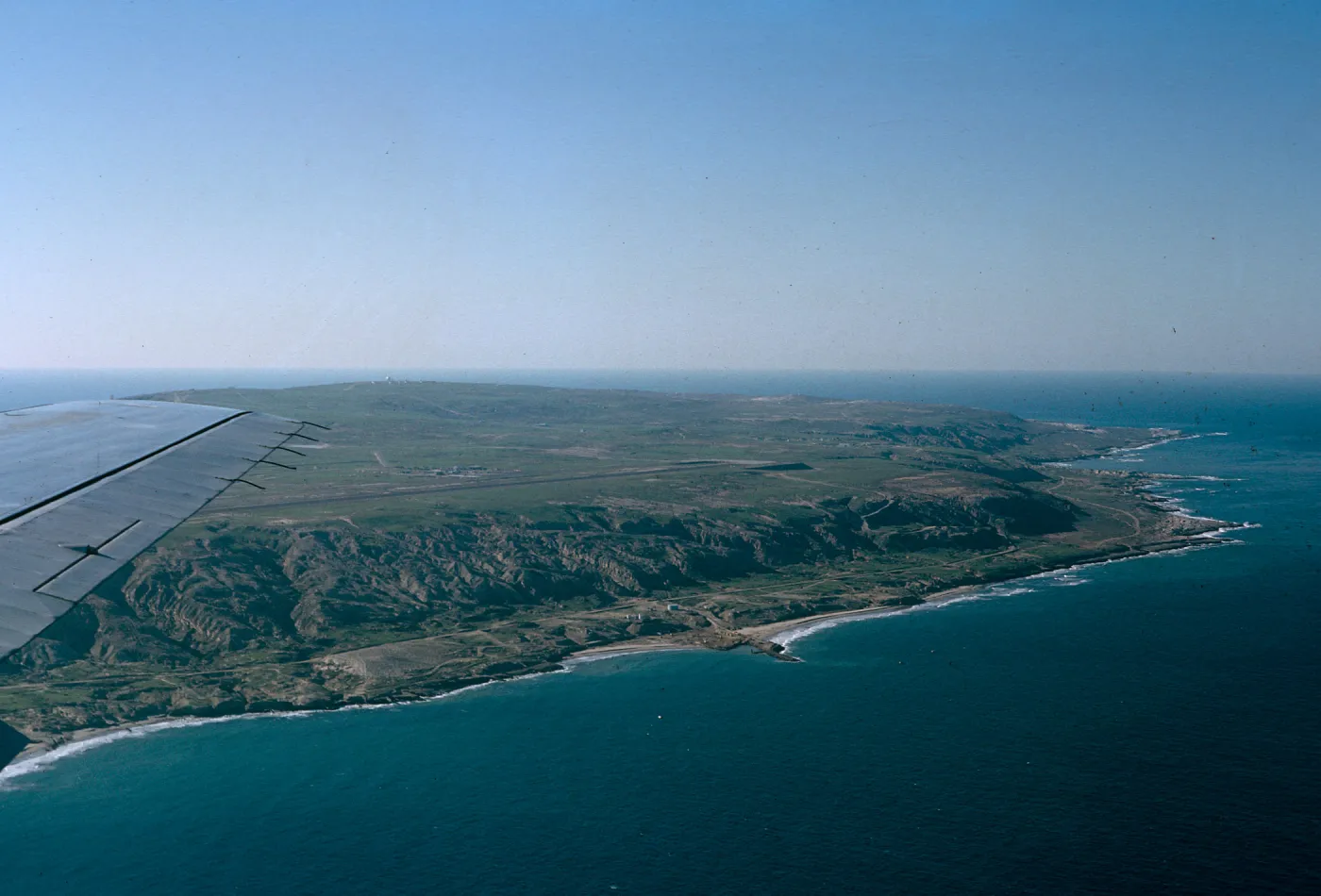 view of San Nicolas Island, 56-226 & SN-143