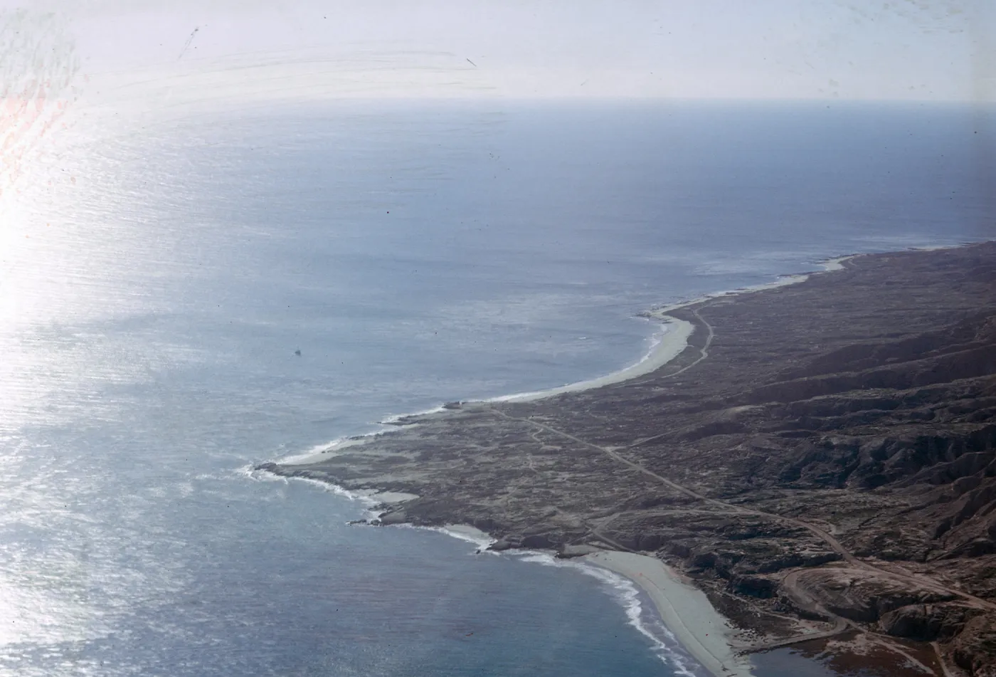 view of San Nicolas Island, 65-240 & SN-157