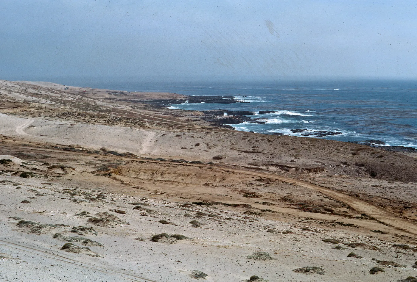 looking South from bunker, North Point, 66-21 & SN-277