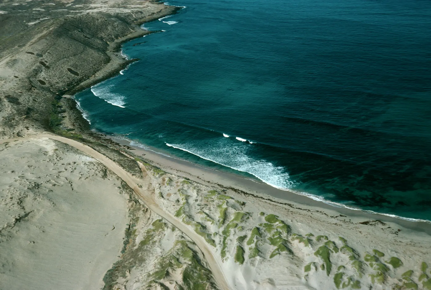 West end of Red Eye Beach, San Nicolas Island