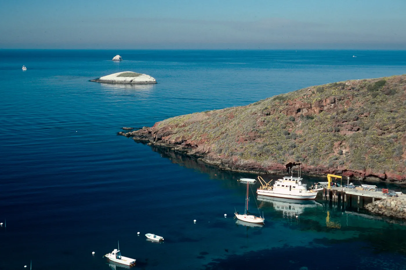 Big Fishermans Cove, Bird Rock, USC Marine Science Center, Santa Catalina Island