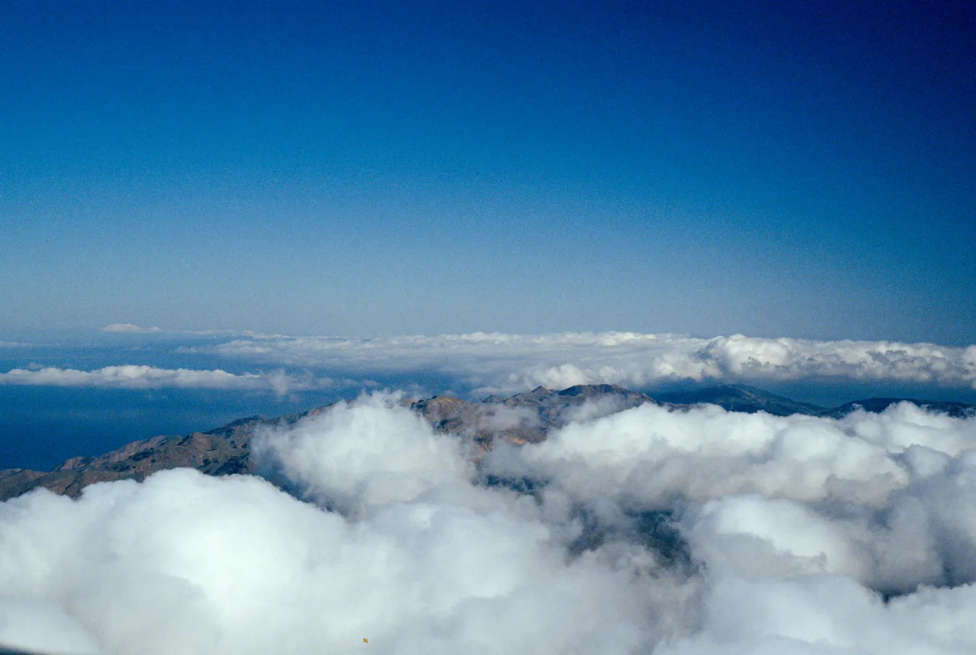 North ridge & fog, Santa Cruz Island