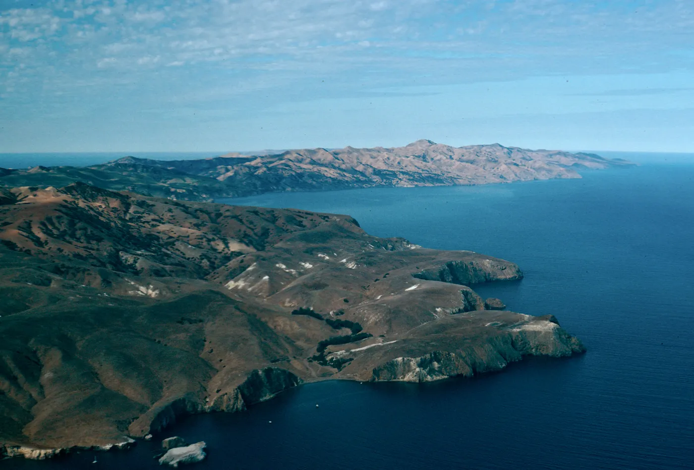 Scorpion Bay, Northeast side, Santa Cruz Island