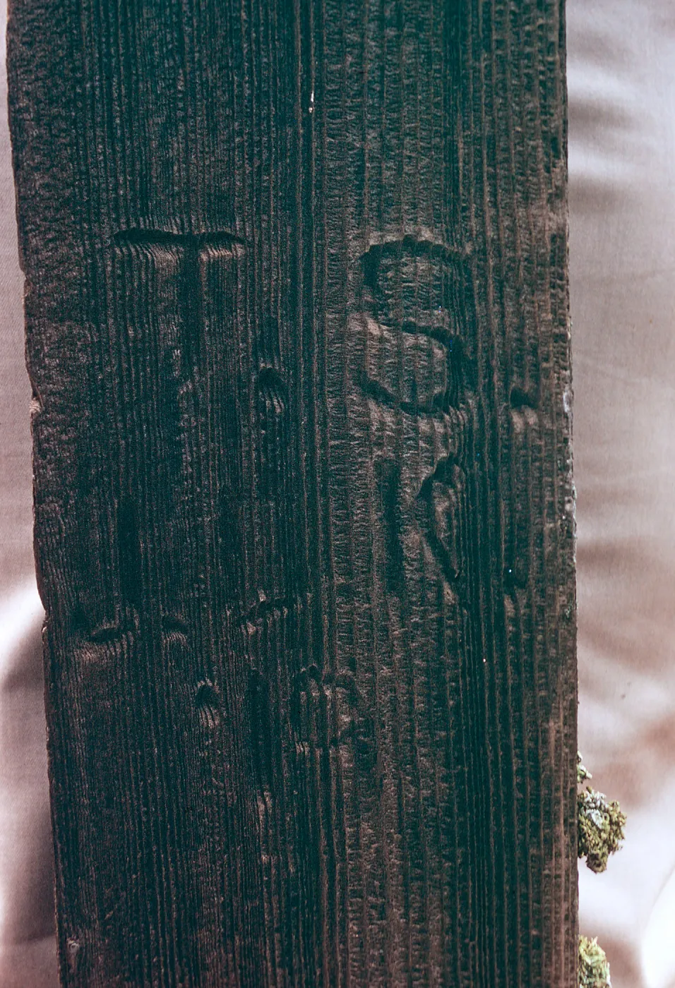 brand imprint, High Mount Summit, 1919, Santa Cruz Island
