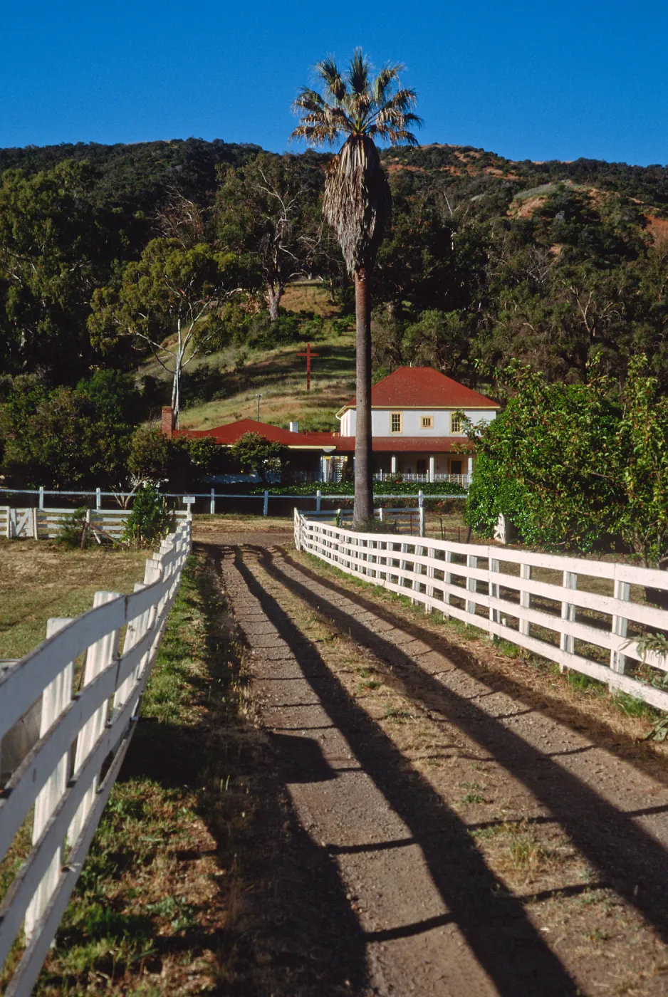entrance to main ranch, Santa Cruz Island
