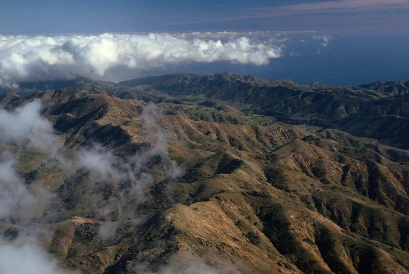 north ridge & Central Valley, Santa Cruz Island