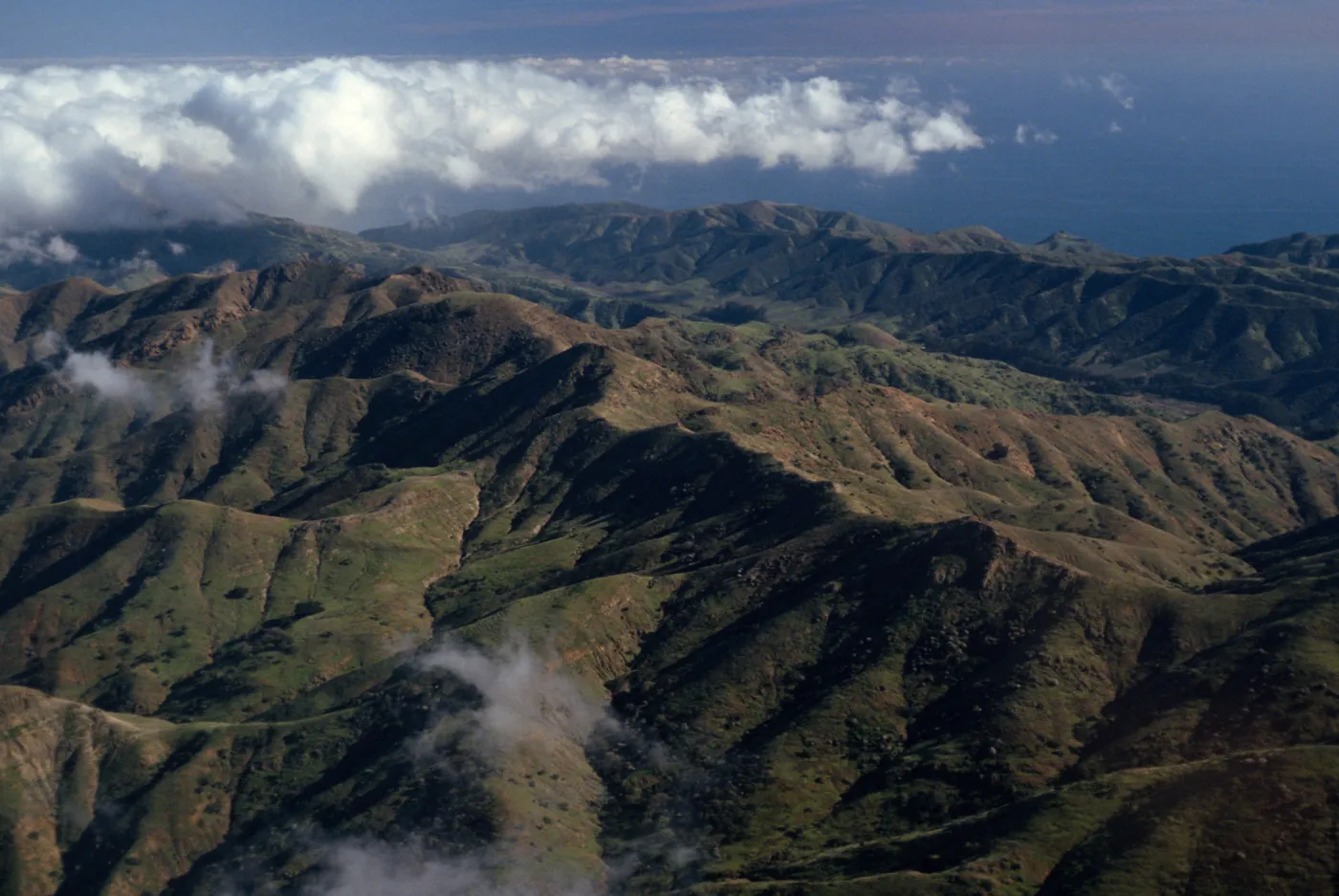 north ridge & Central Valley, Santa Cruz Island