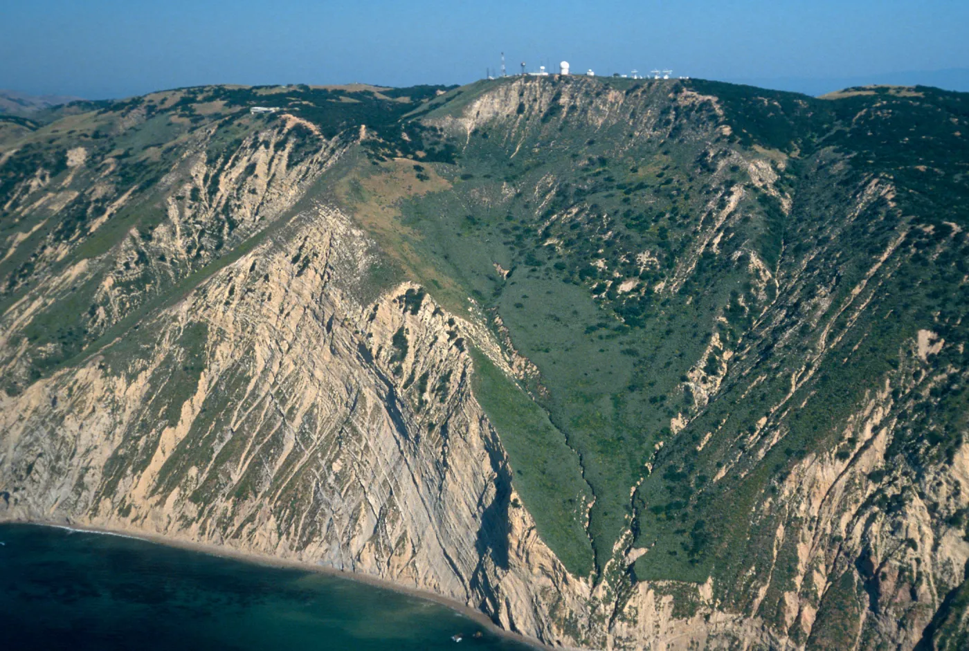 South side, by navy base, Santa Cruz Island