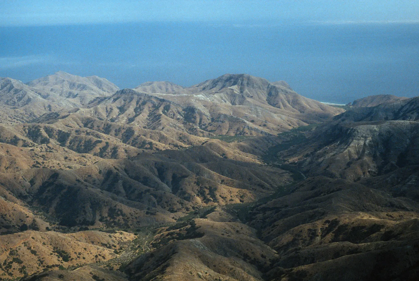 Laguna Canyon, Santa Cruz Island