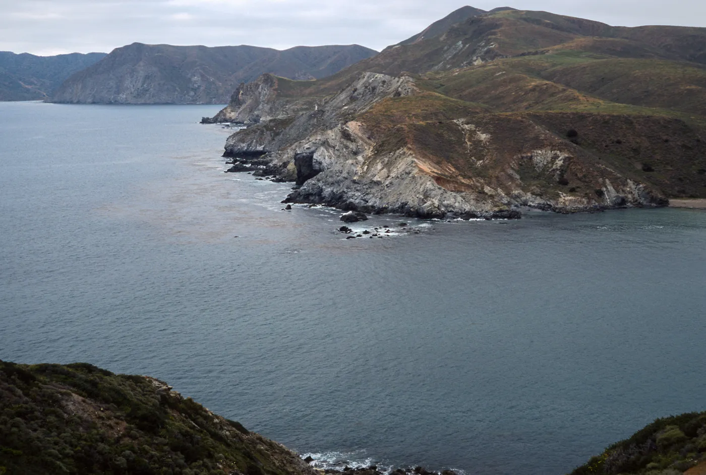 coastline, West of Little Harbor, Santa Catalina Island