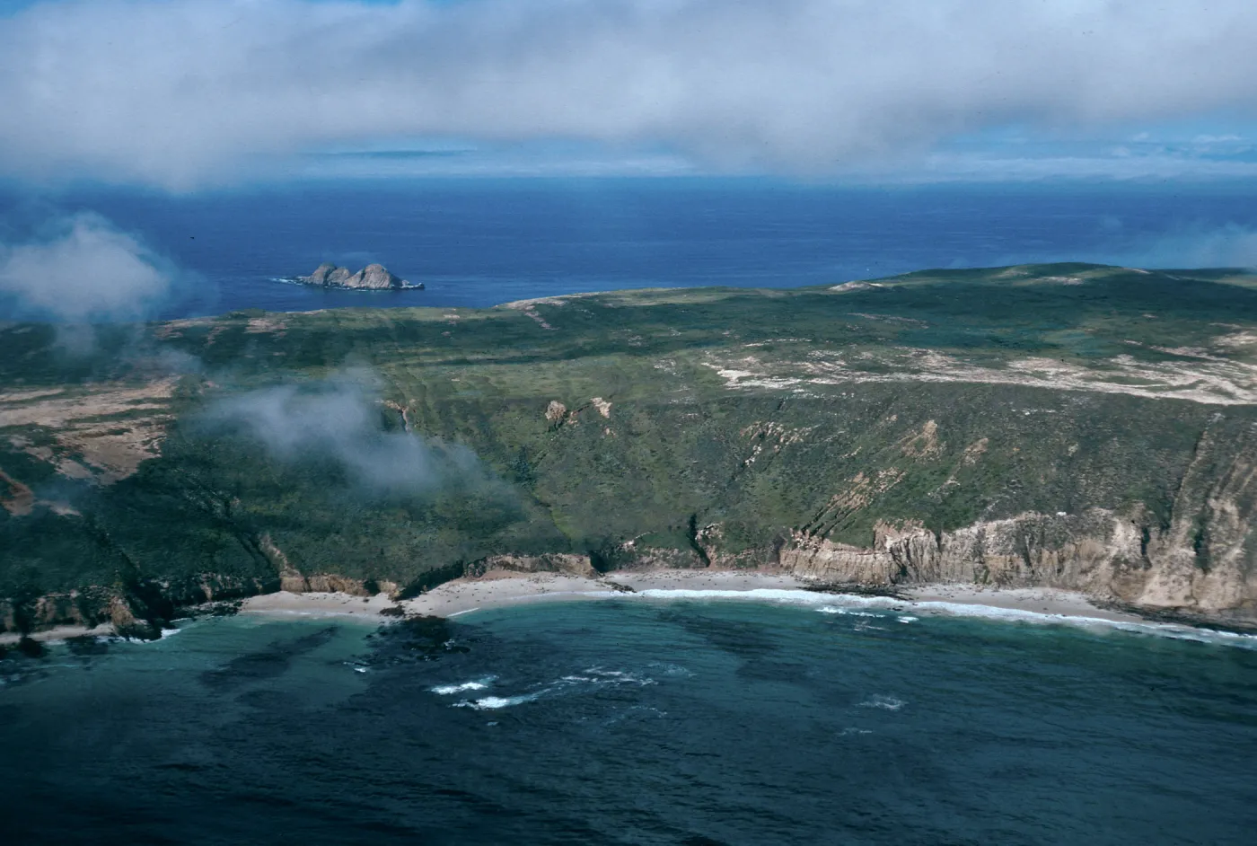Southwest side & Castle Rock, San Miguel Island