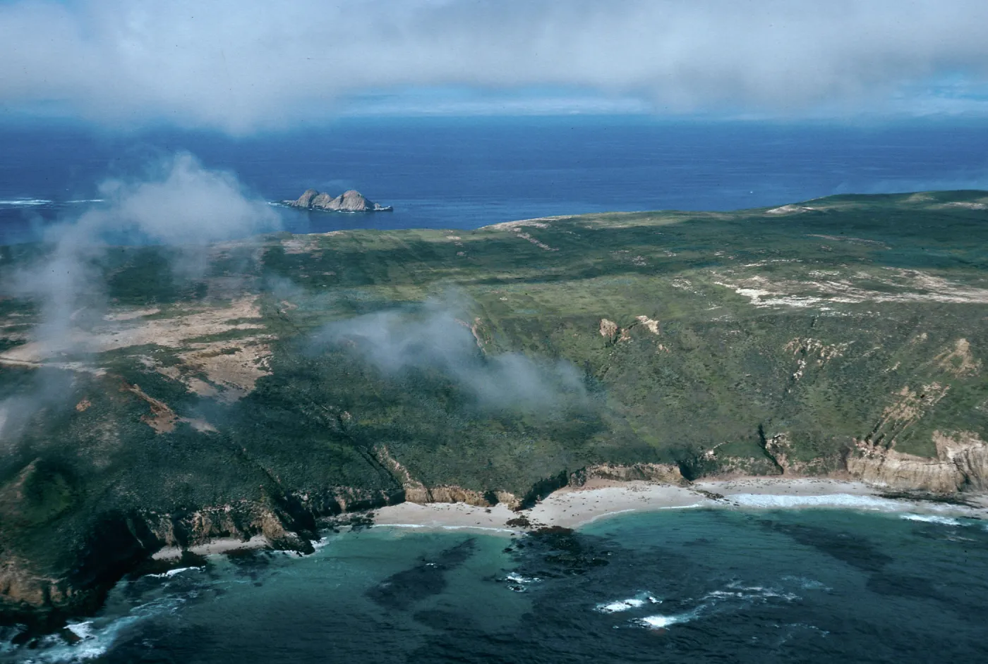 Southwest side & Castle Rock, San Miguel Island