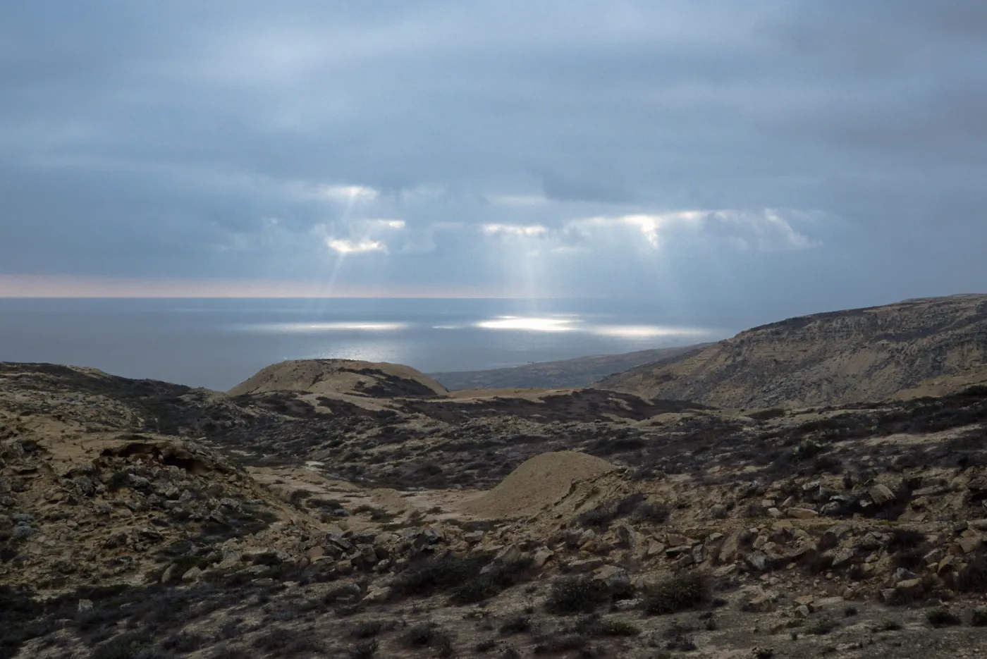 view from Theodolite Road, San Nicolas Island