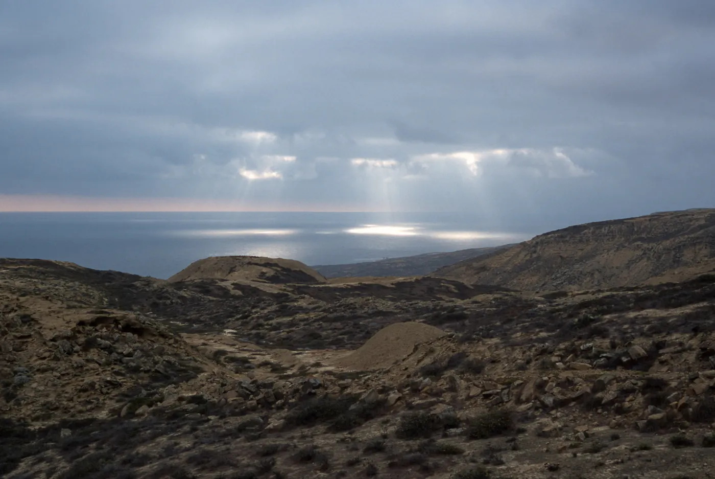 view from Theodolite Road, San Nicolas Island
