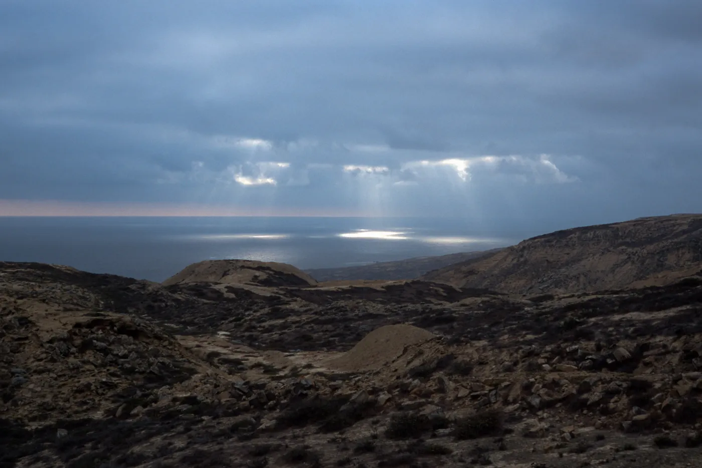 view from Theodolite Road, San Nicolas Island