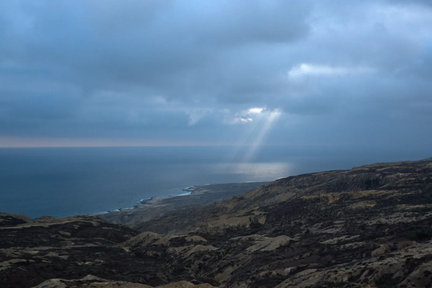 view from Theodolite Road, San Nicolas Island