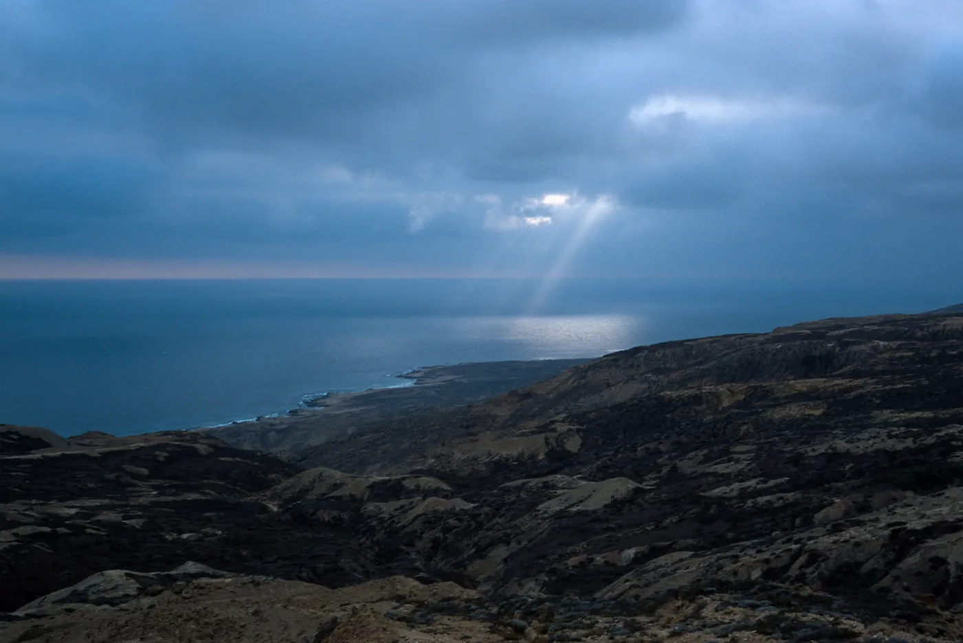 view from Theodolite Road, San Nicolas Island