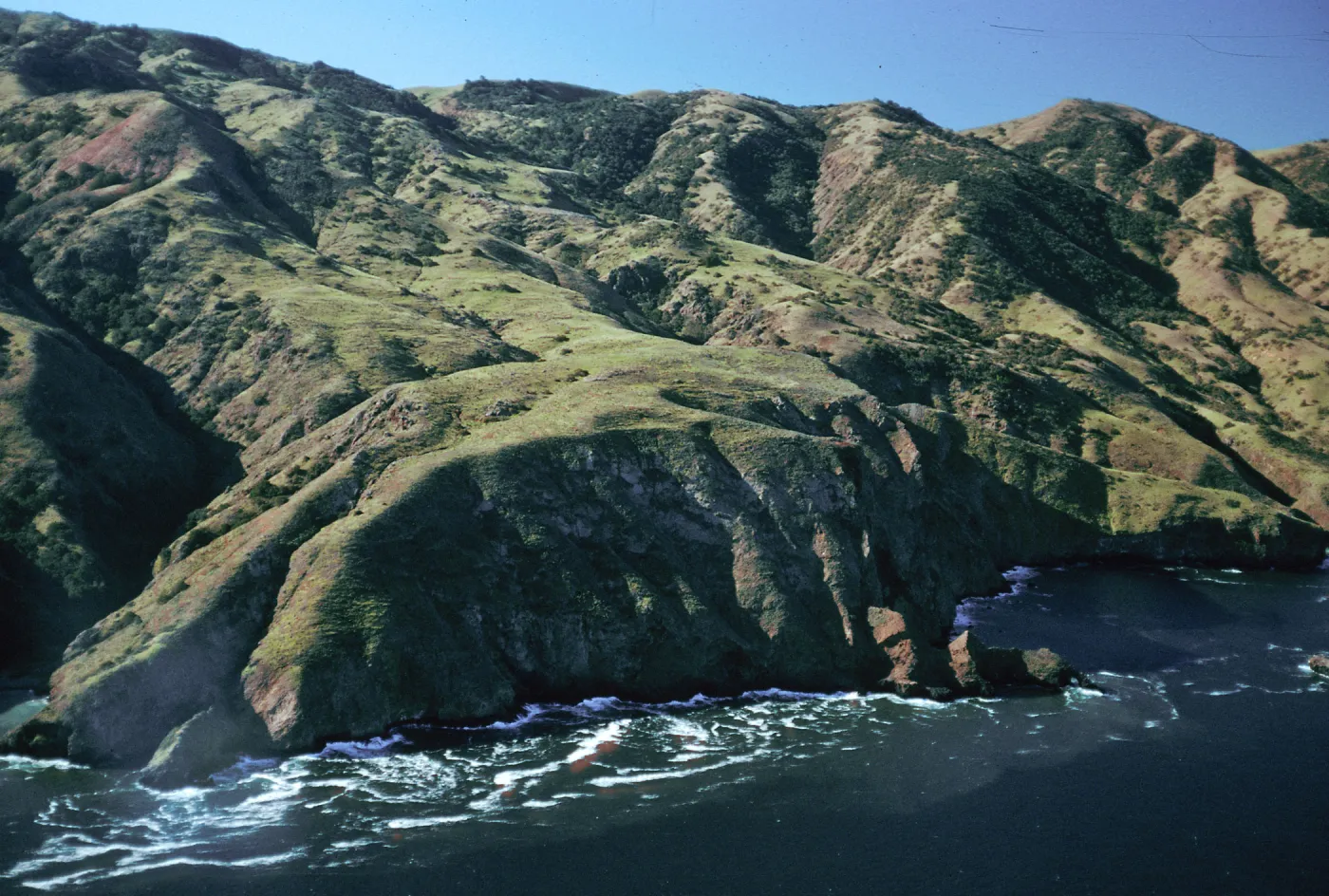 North side, Santa Cruz Island