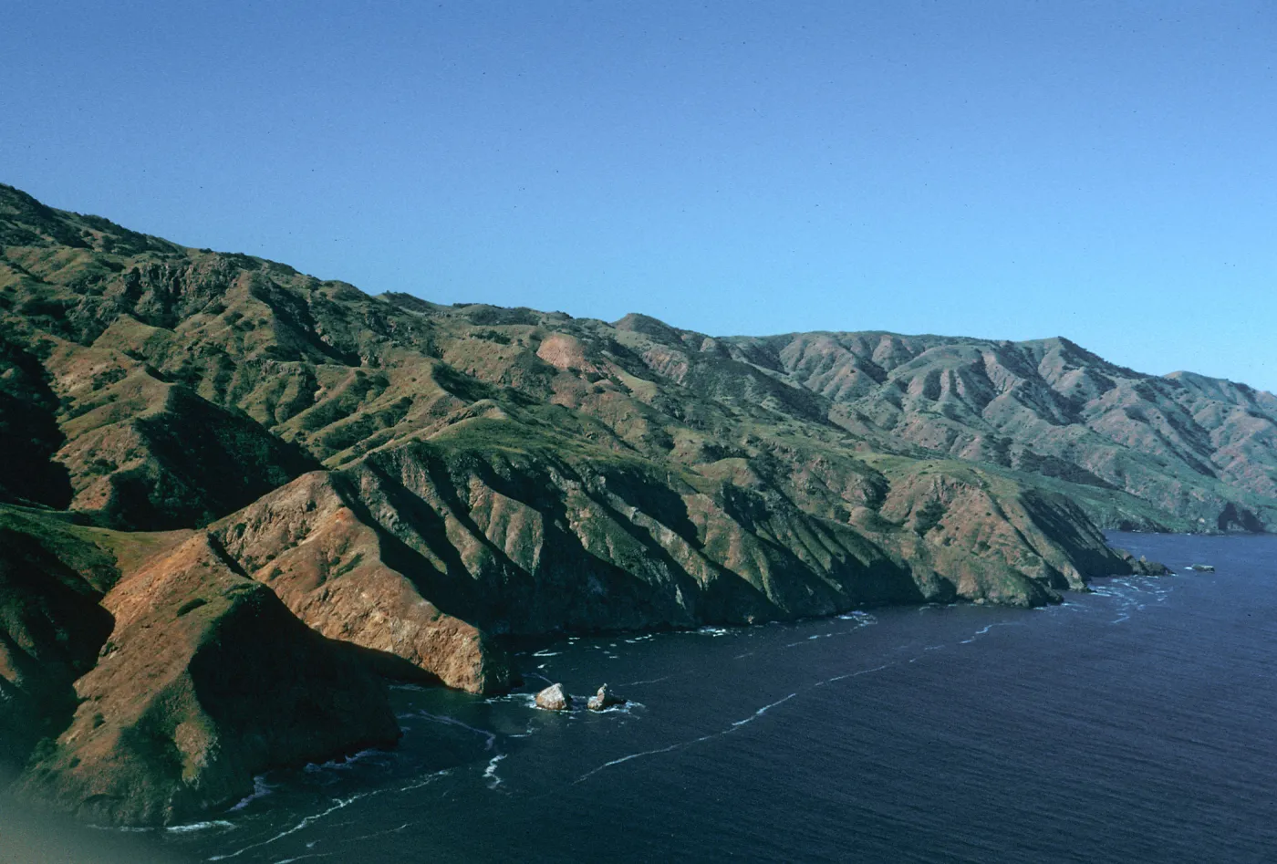 North side, Santa Cruz Island