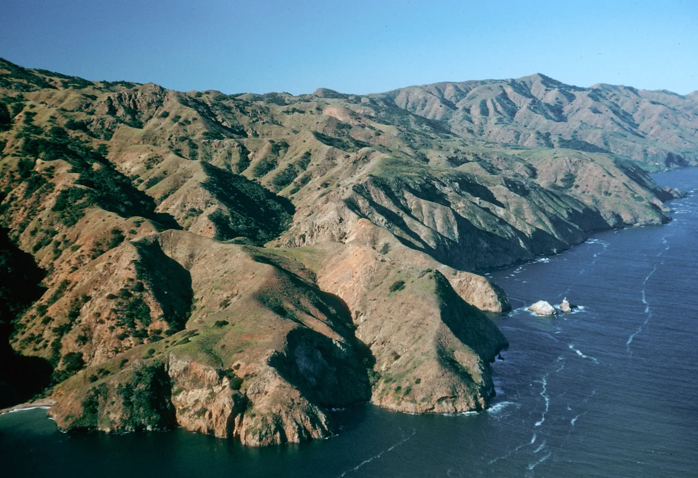 North shore, Santa Cruz Island