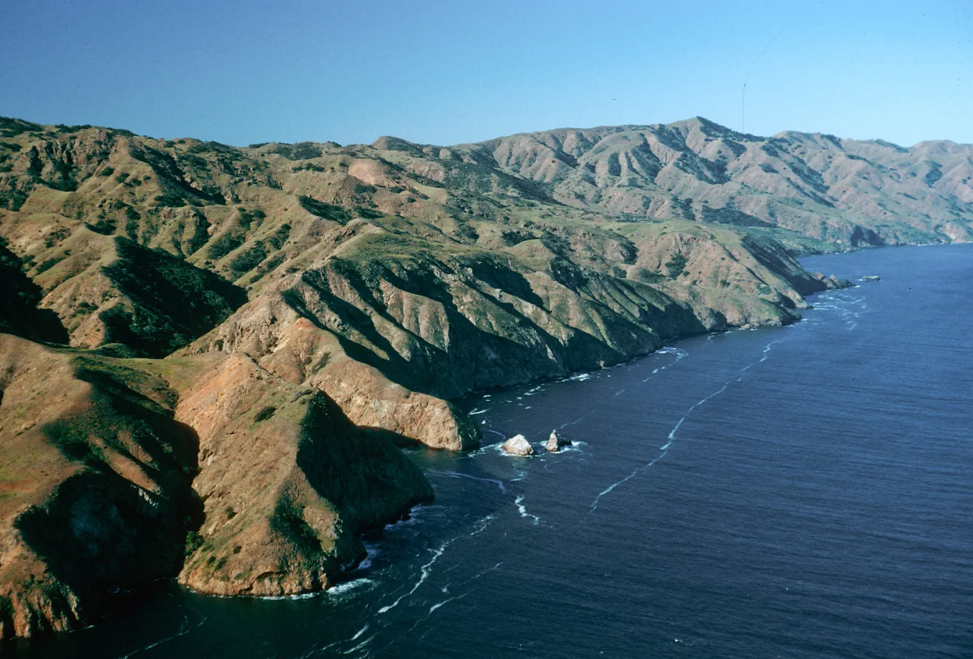North shore, Santa Cruz Island