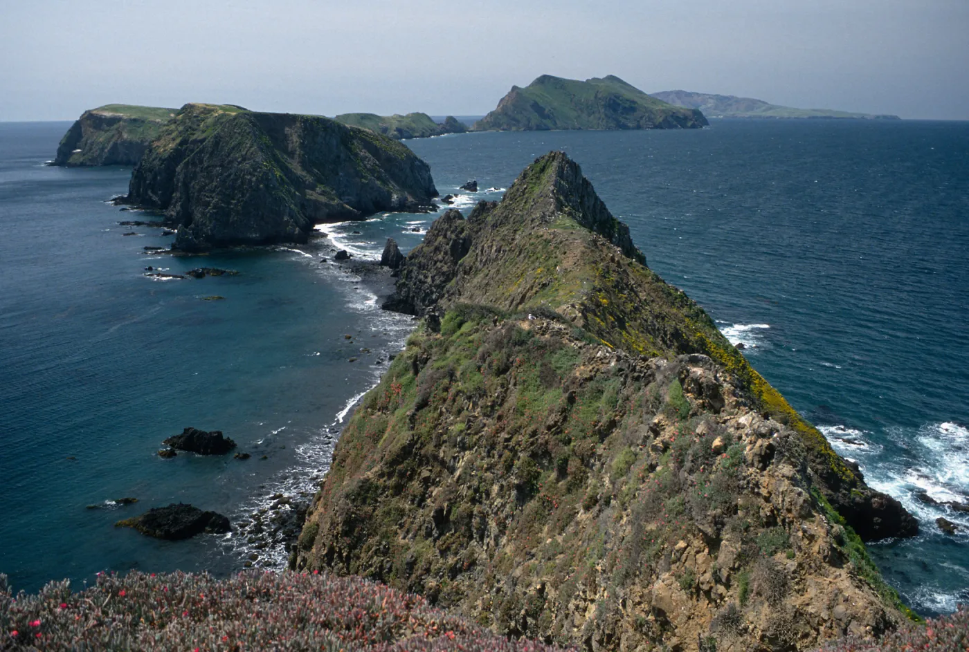 view of West & Middle Anacapa Islands, East Anacapa Island