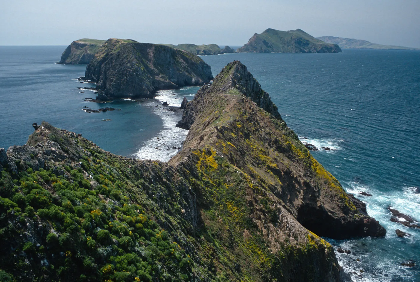 view of West & Middle Anacapa Islands, East Anacapa Island