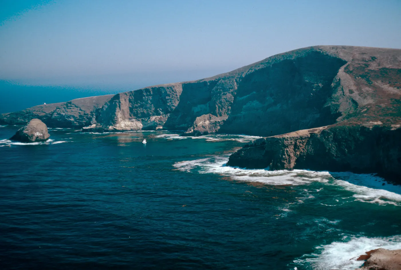 Shag Rock, North end, Santa Barbara Island