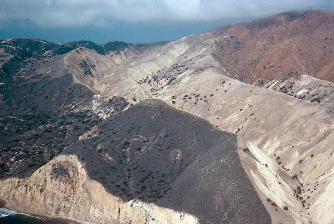 property line, East end, Gherini/The Nature Conservancy, Santa Cruz Island