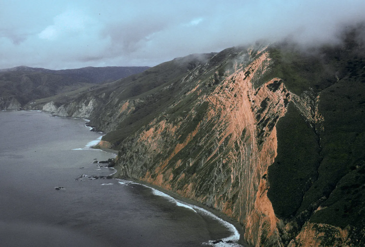 slopes below navy base, Santa Cruz Island