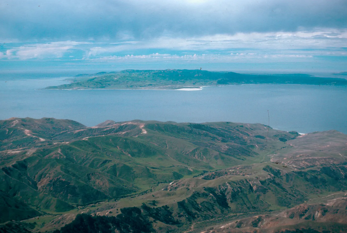 view of Santa Rosa Island, Santa Cruz Island