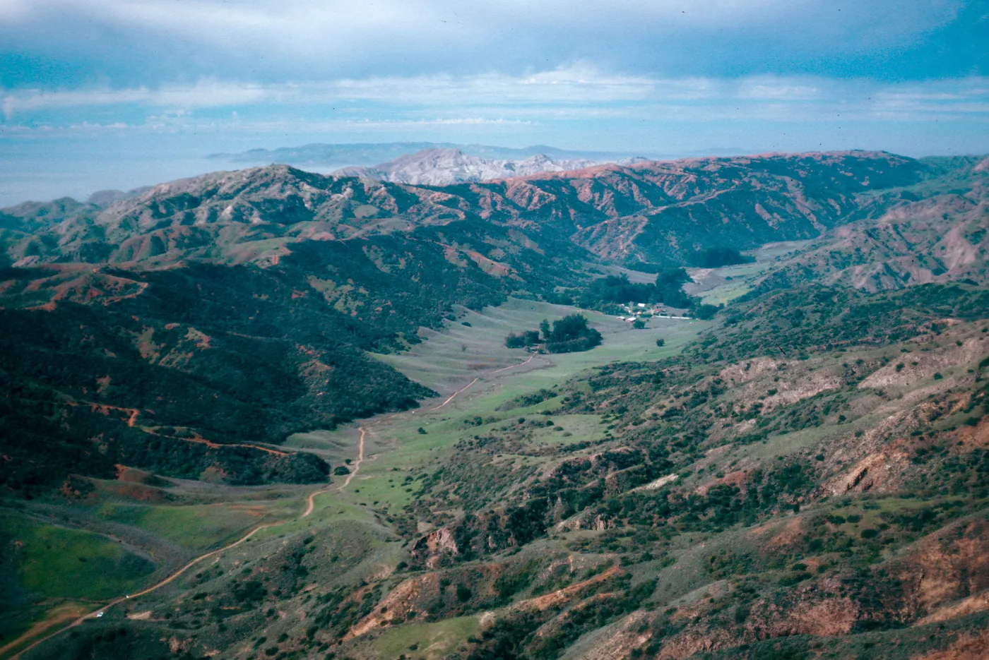 East of Stanton Ranch, Central Valley, Santa Cruz Island