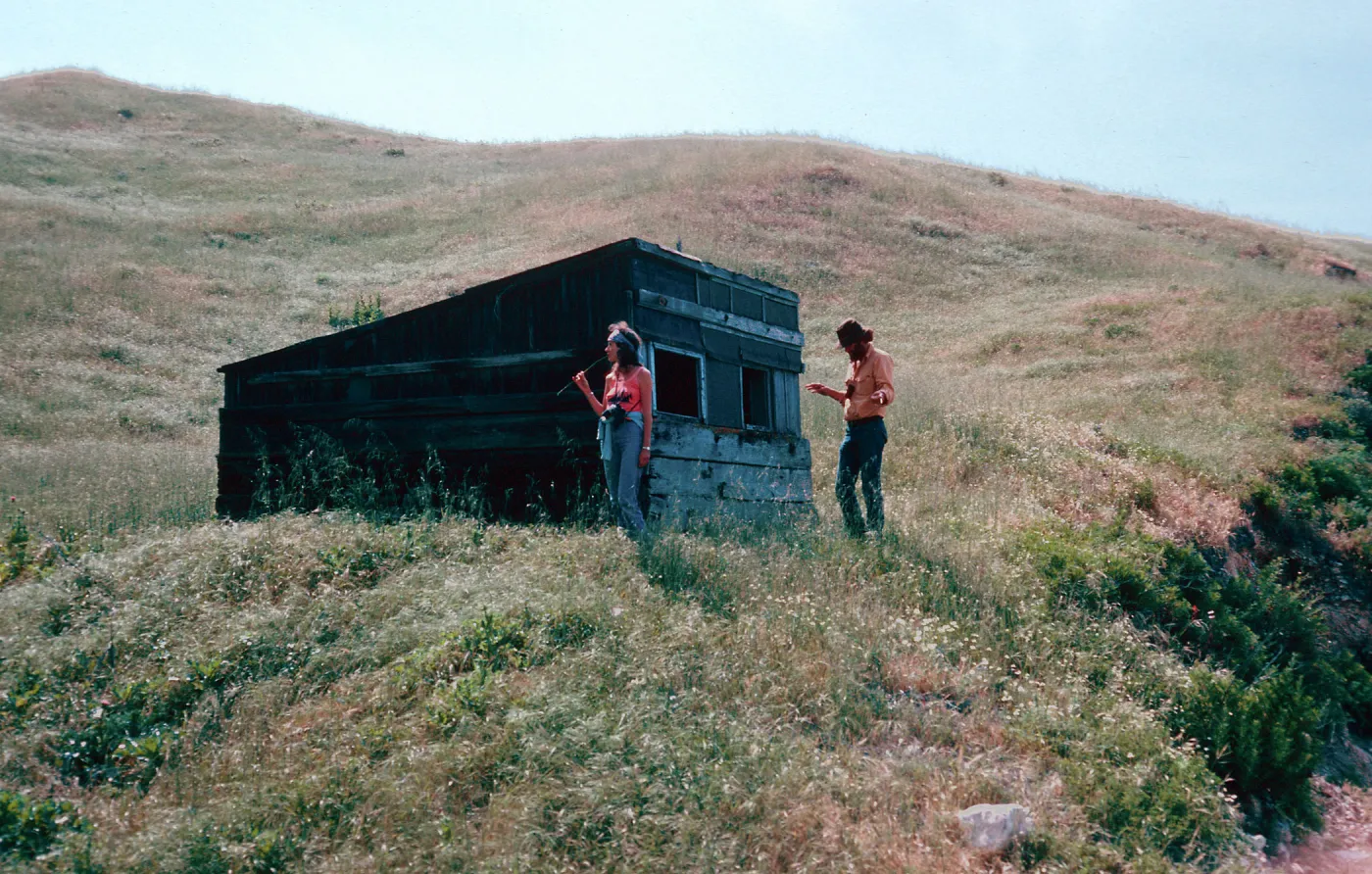 fishing shack, China Harbor, Santa Cruz Island