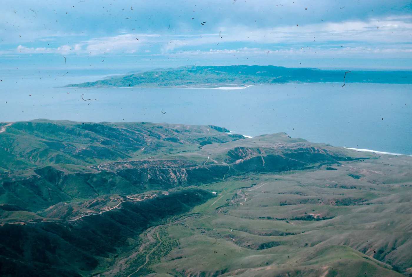 View of Santa Rosa Island, Santa Cruz Island