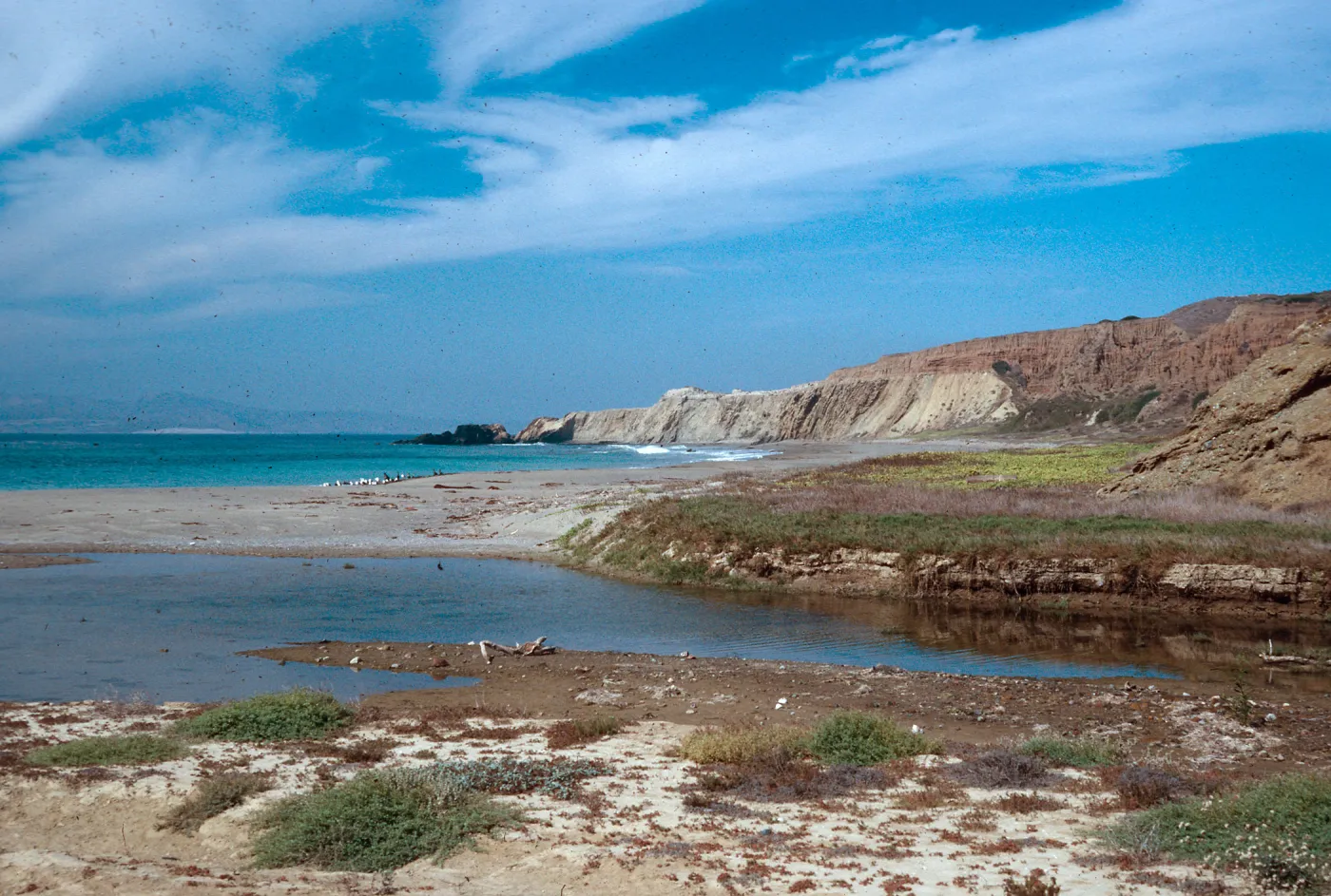 mouth of Pozo Canyon, Santa Cruz Island