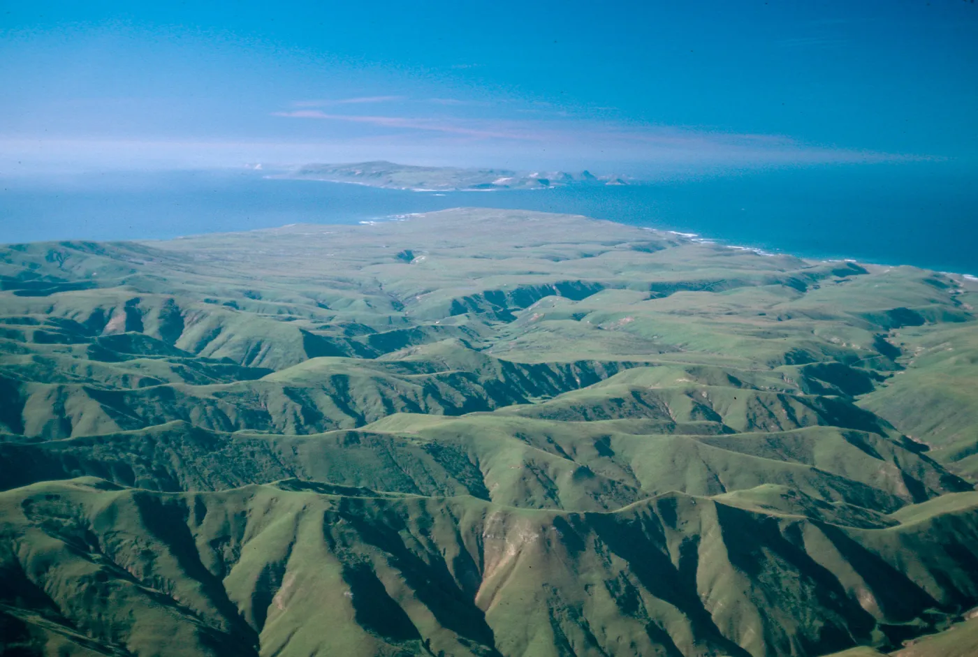 view of San Miguel Island, Santa Rosa Island