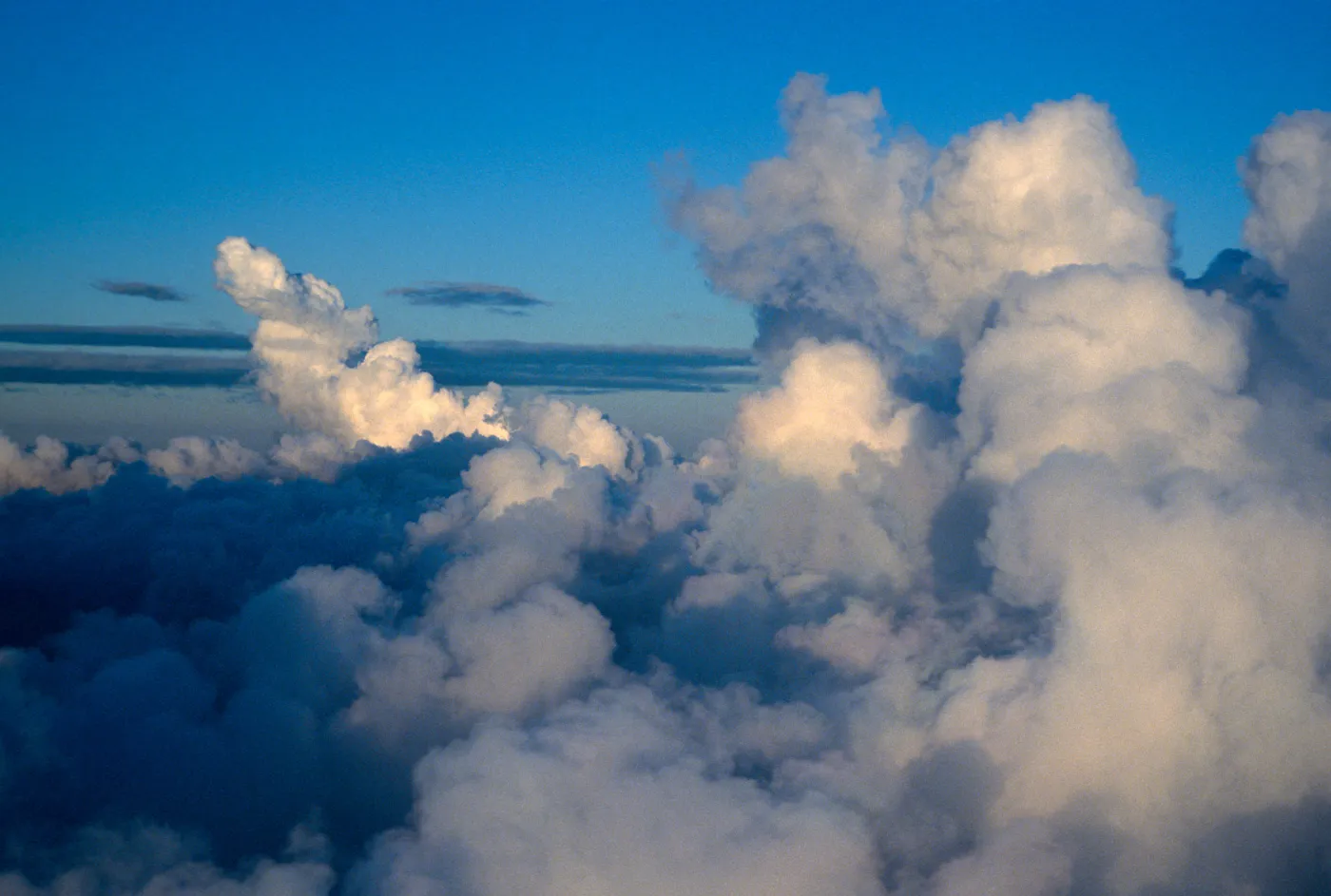 clouds on flight to San Nicolas Island