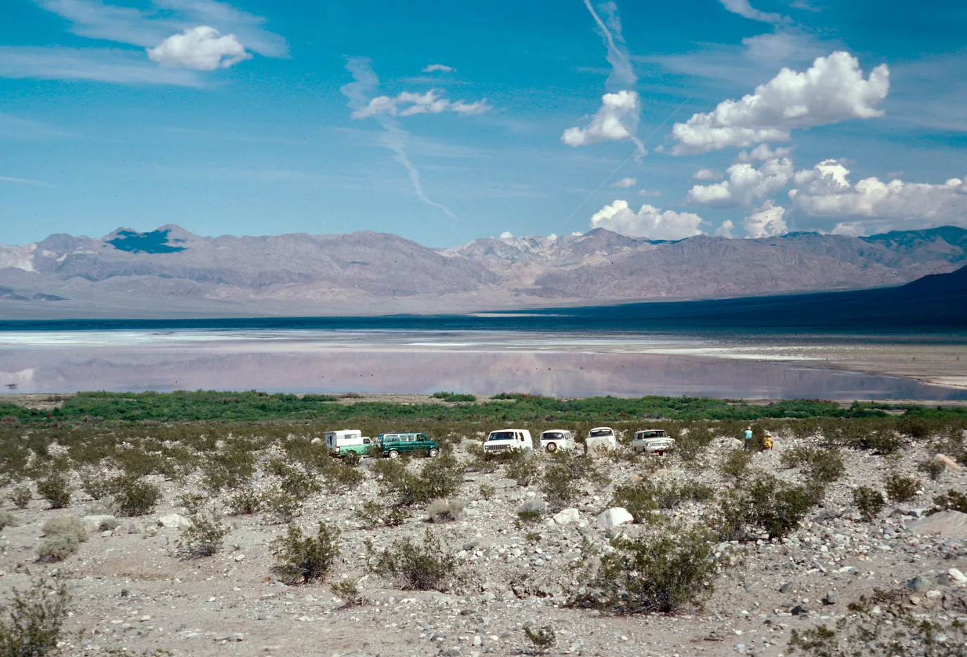 View from 'Gossip Rock', Hunter Canyon, Saline Valley, Inyo County