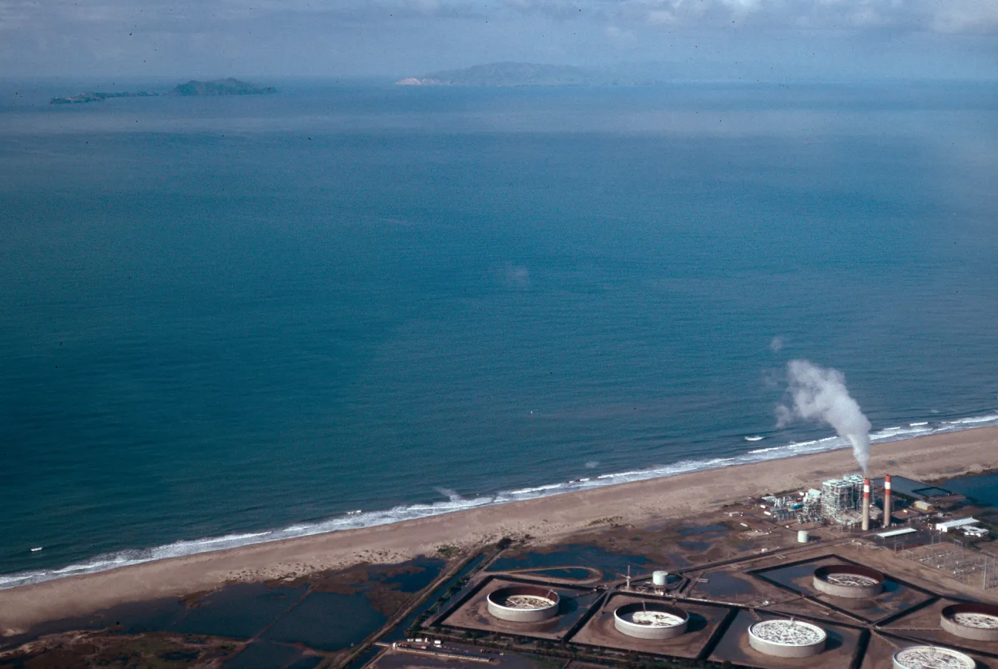 Anacapa, Santa Cruz Islands, Oxnard shore