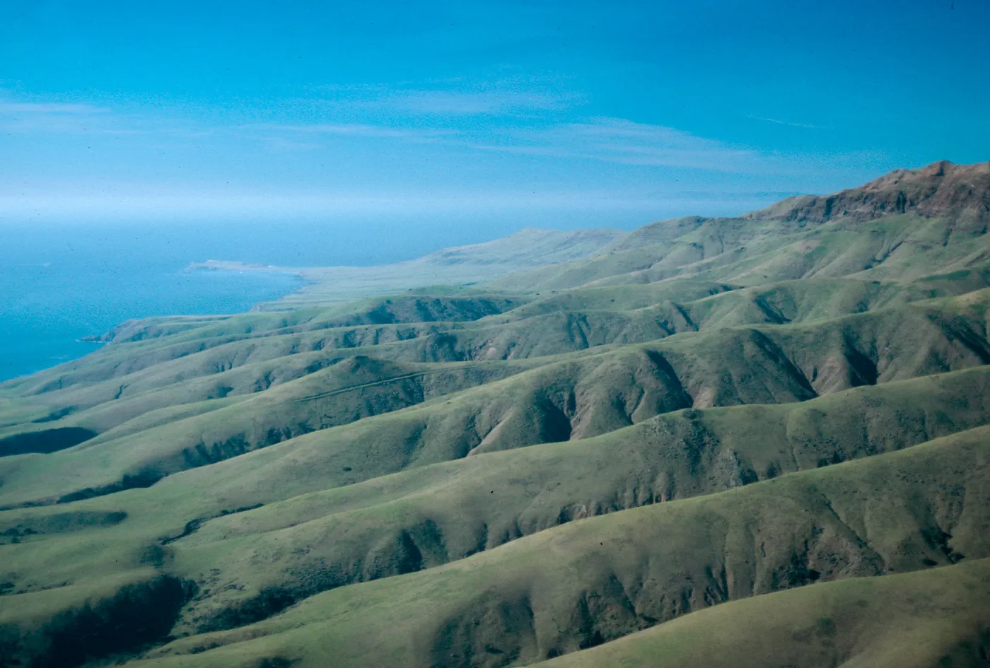 Southwest end, Santa Cruz Island
