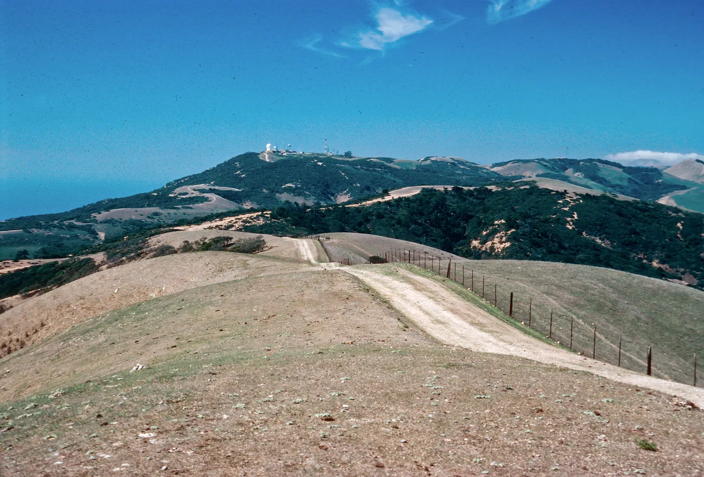 view of navy base, Santa Cruz Island