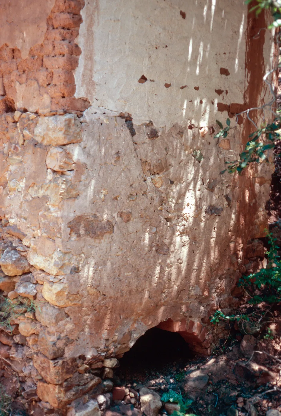 Middle Ranch outhouse ruins, Santa Cruz Island
