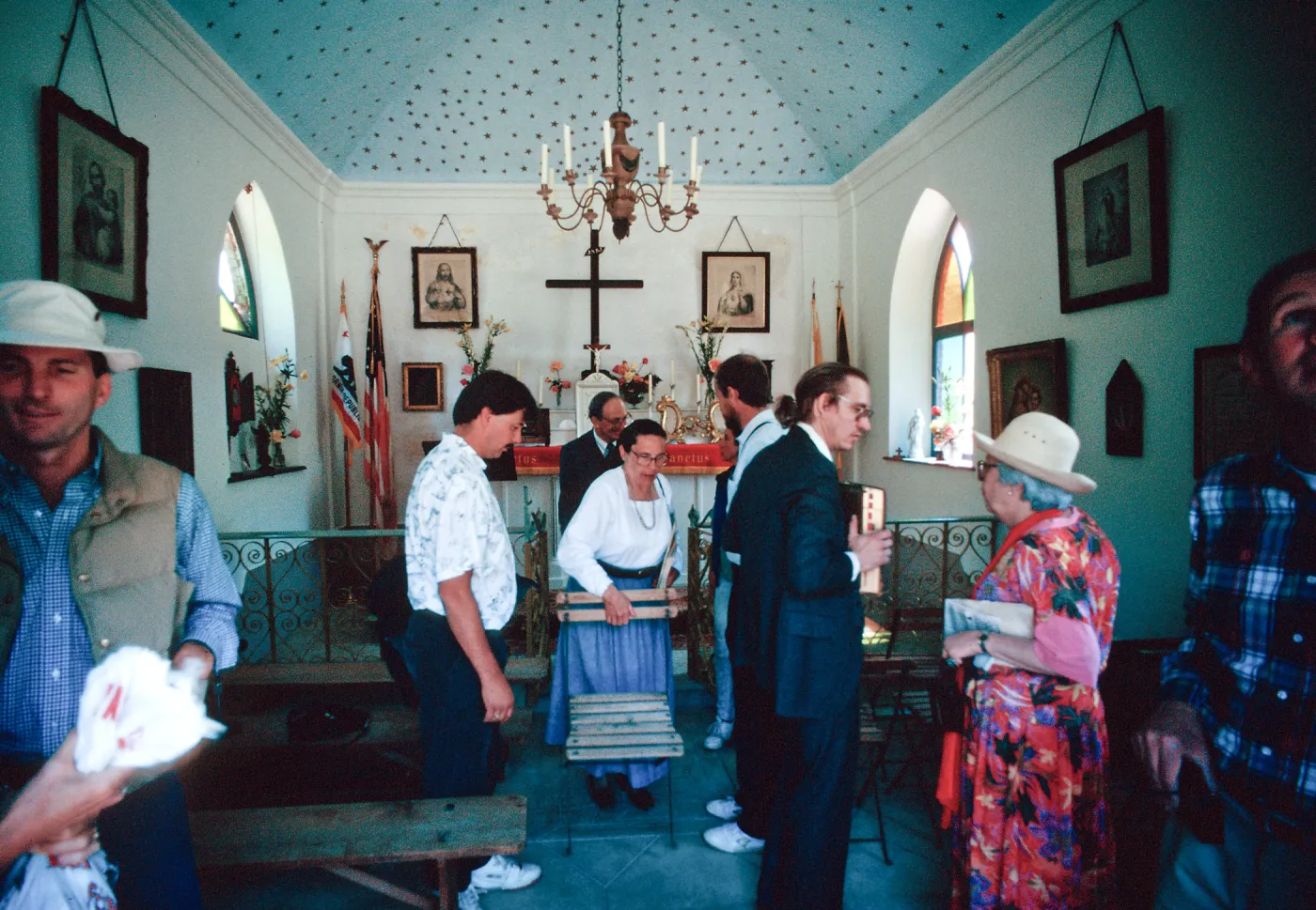 ranch chapel, Feast of Holy Cross, Santa Cruz Island