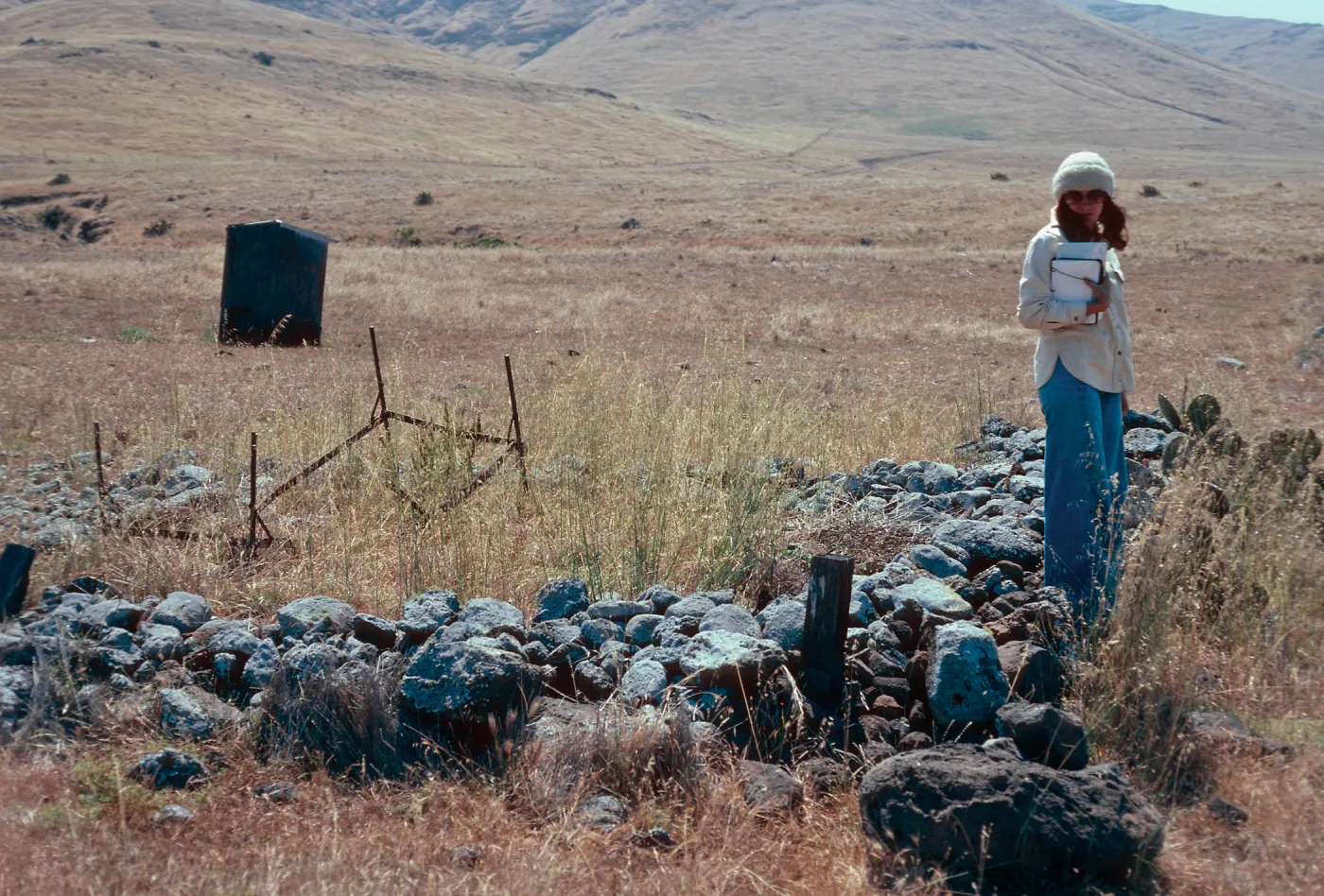 ruins of Î” Azimuth Mark, Santa Cruz Island