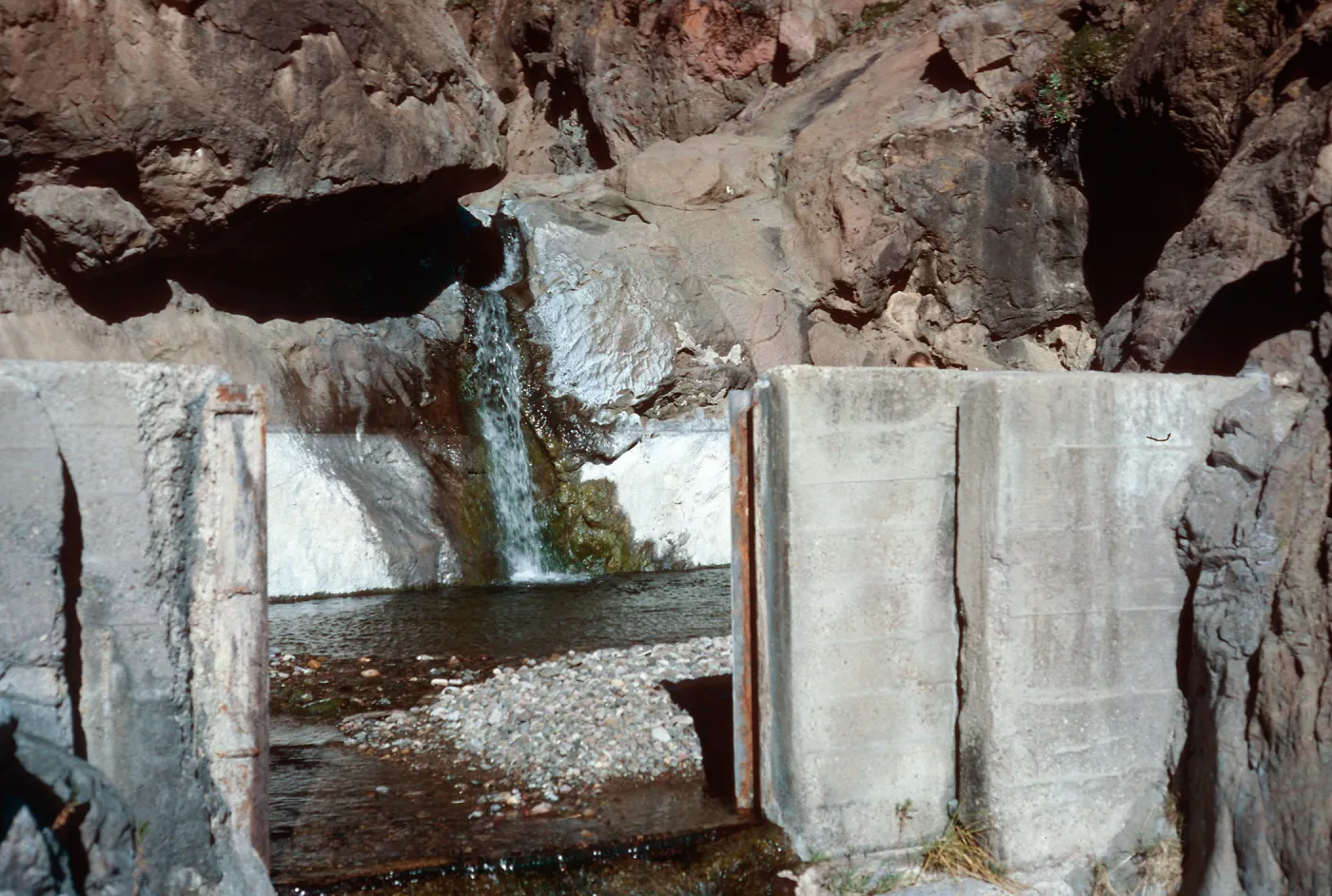 La Cascada Canyon, Santa Cruz Island