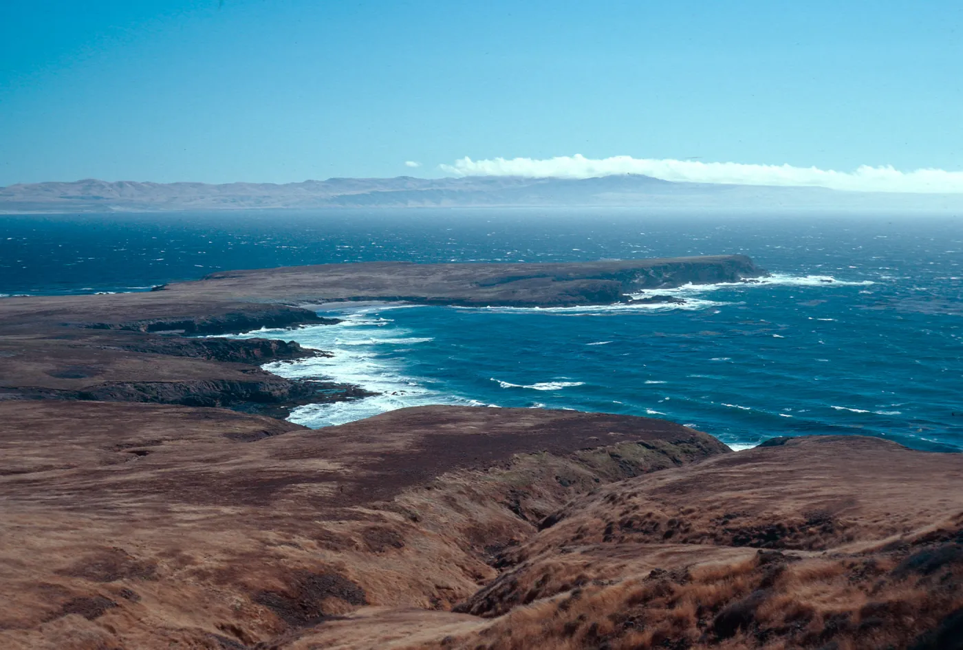 Fraser Point, looking South-West, Santa Cruz Island